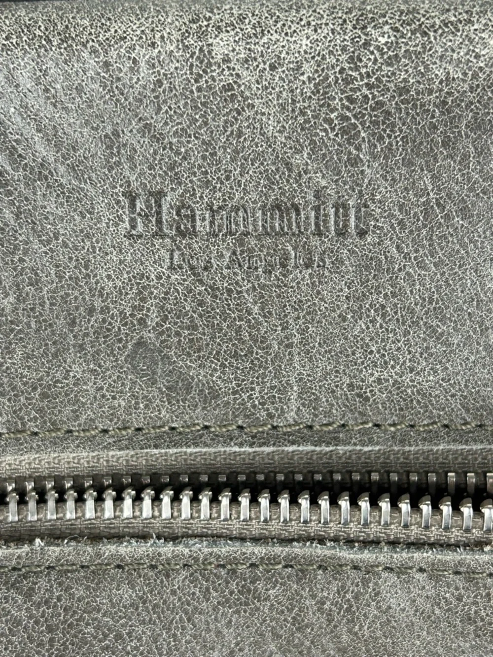 HAMMITT TONY SMALL CROSSBODY BAG PEWTER LEATHER/BRUSHED SILVER - Picture 4 of 14